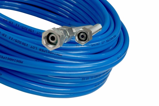 [FMT8920] Air & fluid hoses. 20mtrs 1/4bsp thread on air hose & 3/8 thread on fluid hose