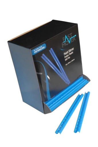 [FMT9965/300] Nylon fluted paint mixing stirrers. 280mm. 300 stirrers per dispenser box