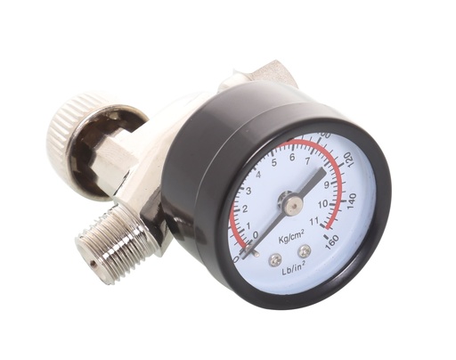 [FMTAR805] Mini air regulator for spray guns. 1/4"bsp thread