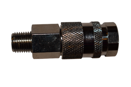 [FMTQC074M] Safety coupling for air fed face mask. 1/4"bsp male thread
