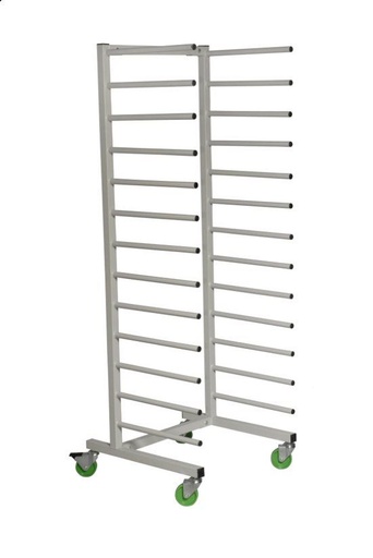 [GL841005] Mobile drying rack. 13 shelves. 1925mm high. 680mm wide
