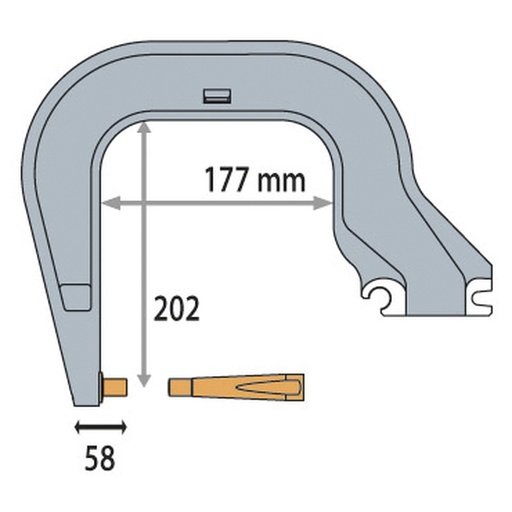 [021440] C8 ARM (INSULATED)