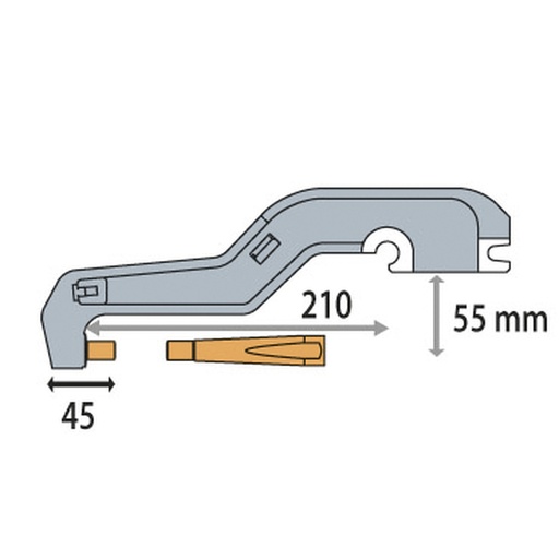 [022386] C2 ARM (INSULATED)