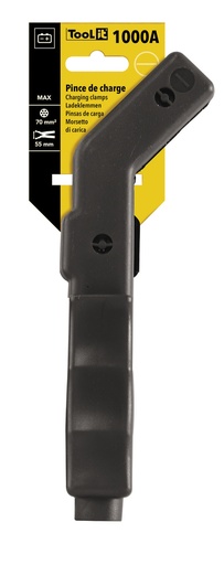 [025752] BLACK INSULATED CURVED CLAMP 1000A - on card