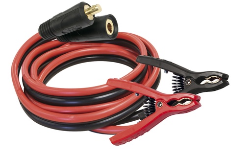 [028876] CABLES 2.5m - 25mm² + CLAMPS FOR GYSFLASH PRO (DINSE)
