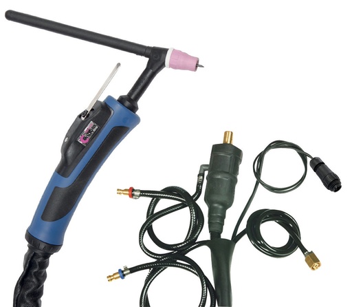 [037359] TIG TORCH ABITIG 450W L - WATER COOLED