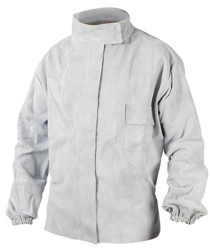 [037663] LEATHER-CRUST WELDING JACKET