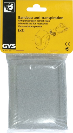 [043466] ANTI-PERSPIRATION HELMET STRAP (x2)