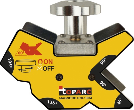 [047099] WELDING POSITIONER MULTI-ANGLE MAGNETIC D70.135M
