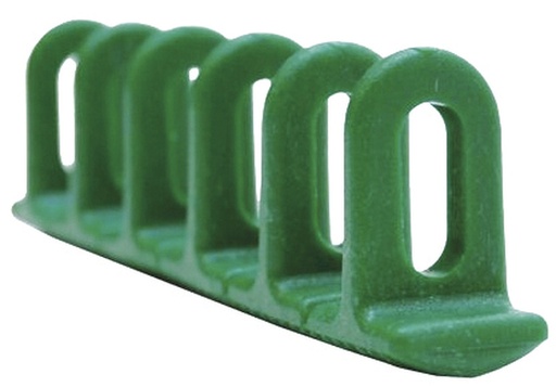 [048072] SET OF 3 GREEN SPHERICAL PLASTIC MULTIPADS (6x22x156mm)