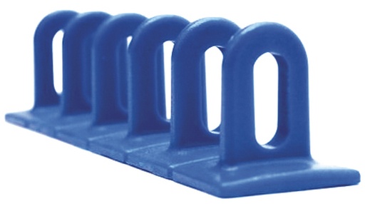 [048102] SET OF 3 BLUE FLAT PLASTIC MULTIPADS (6x36x156mm)
