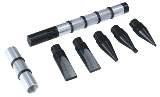 [052888] SET OF 6 PENCIL PUNCHES WITH TEFLON TIPS