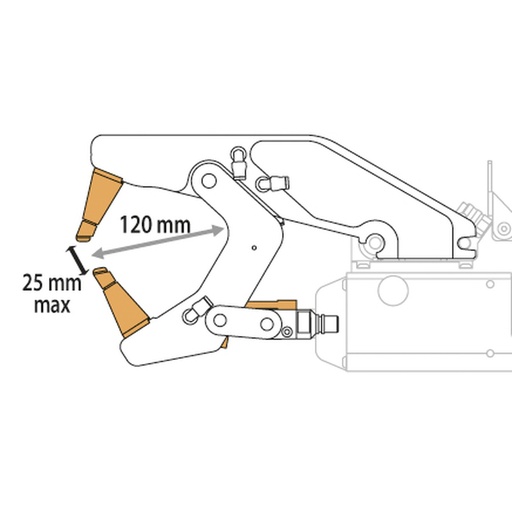 [053649] NON-INSULATED C11 ARM