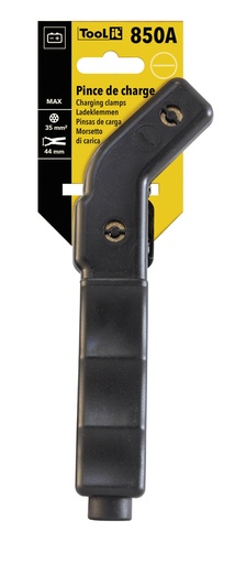 [053793] CURVED INSULATED CLAMP 850A BLACK - on card