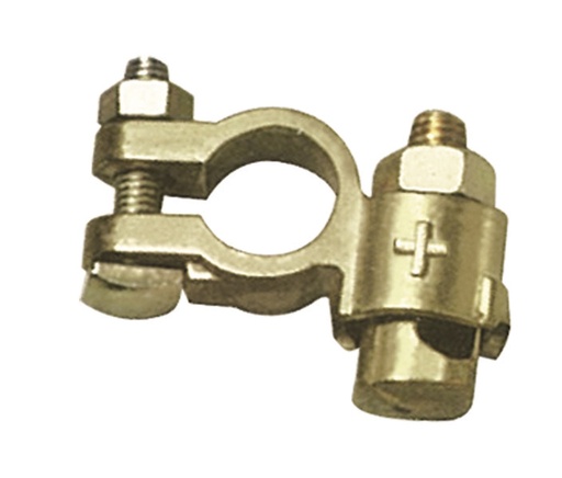 [054332] 25 BATTERY TERMINALS DBLE FITTING LCV (+)