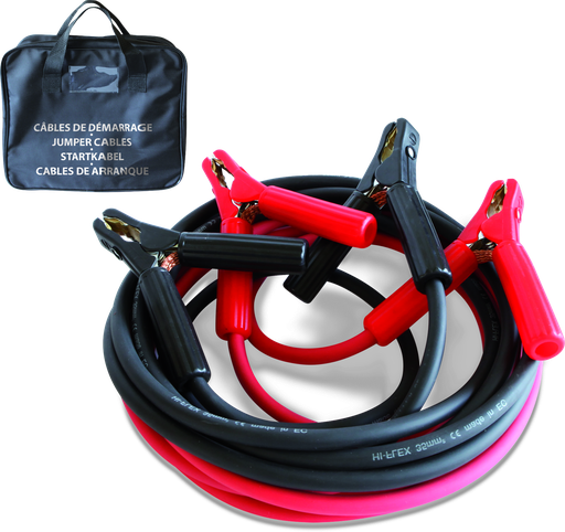 [056541] JUMP LEADS SUPER PRO 700A (BAG) - INSULATED CLAMPS - Ø35mm² - 2 x 4.5m
