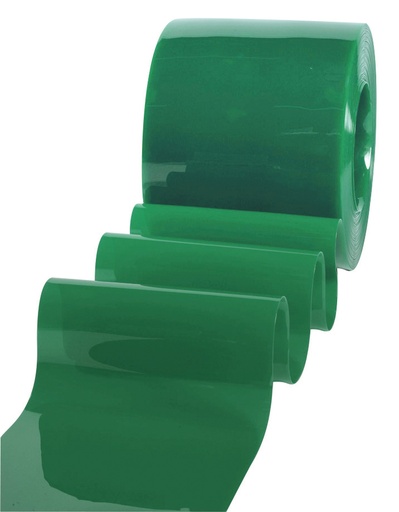 [061538] PROTECTION STRAP GREEN MAT 300x2mm - 50m REEL