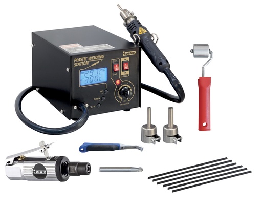 [070974] PLASTICS' WELDING KIT - WITH CONSUMABLES AND SCRAPER