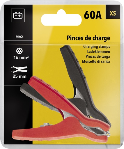 [071872] CHARGING CLAMPS 60A-XS (PAIR) - Blister
