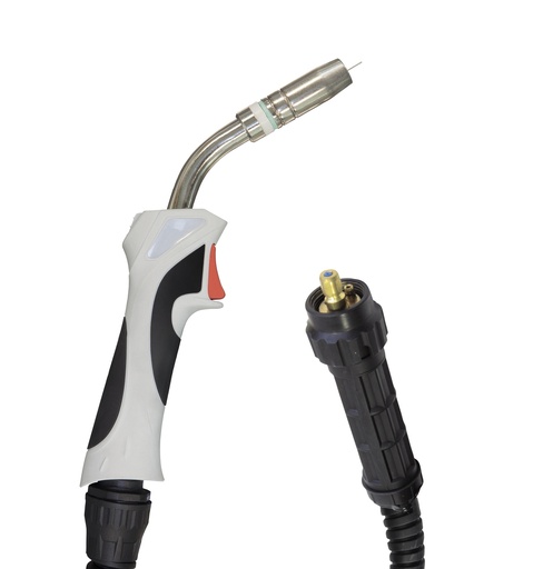 [072138] TOPARC MIG TORCH 250A - AIR - 3m - ALU (Ø1.2mm-M6) - GREY
