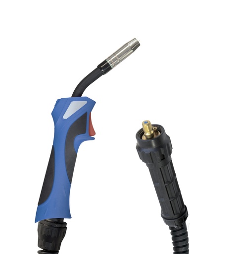 [072145] TOPARC MIG TORCH 250A - AIR - 3m - STEEL (Ø0.8mm-M6) - BLUE