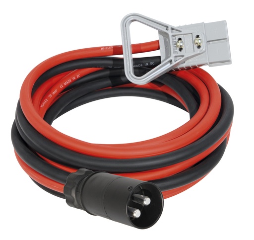 [072589] CABLES 3.0m - 50mm² + NATO CONNECTORS FOR STARTPACK PRO 12.24 XL
