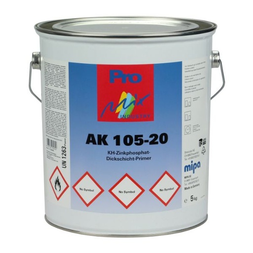 [105513009S] AK 105-20 Synthetic Zinc Primer RAL 3009 Red (5LT)