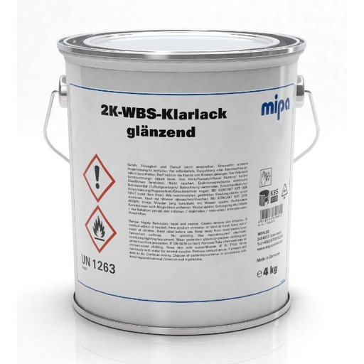 [110850000] 2K WBS Klarlack (4KG)