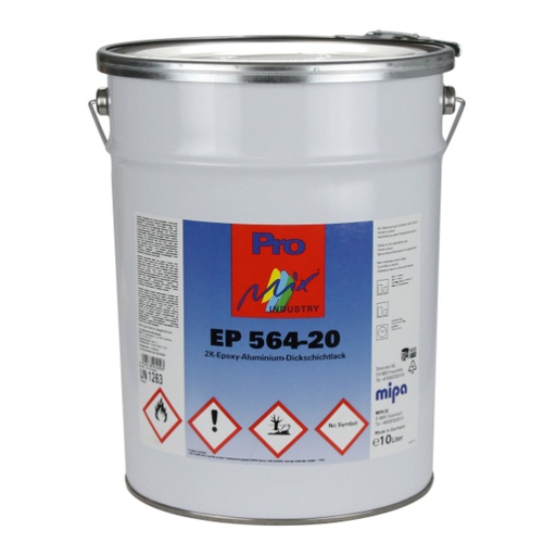 [167010000] EP 564-20 2K EP Aluminium HB Topcoat (10LT)