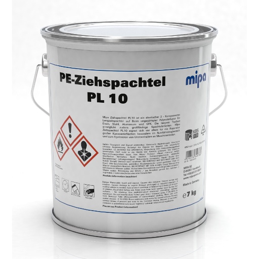 [188560000] PL 10 Ziehspachtel without Hardener P (7KG)
