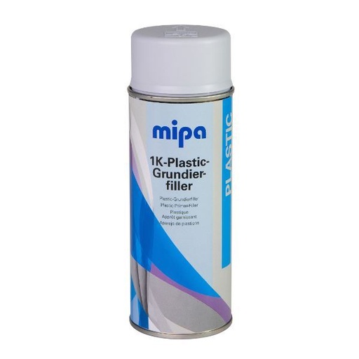 [213390000] Mipa 1K Plastic Grundierfiller Spray Light Grey (400ML)