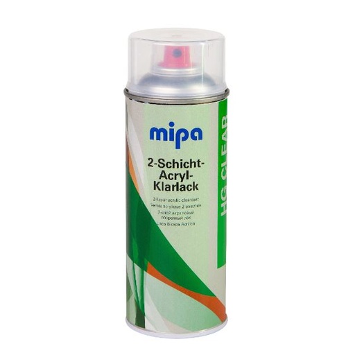 [215010010A] Mipa High Quality Clear Lacquer Spray (400ML)