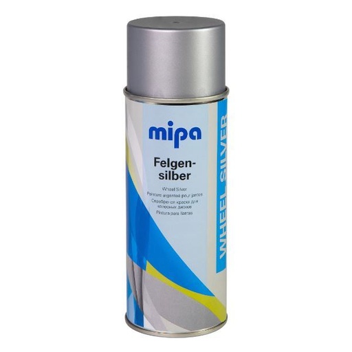 [215010060A] Mipa One Coat Wheel Rim Spray Silver (400ML)