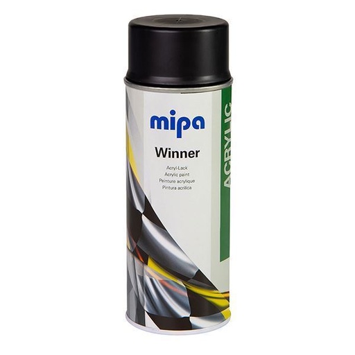 [216011300A] Mipa Winner Spray Black Matt (400ML)