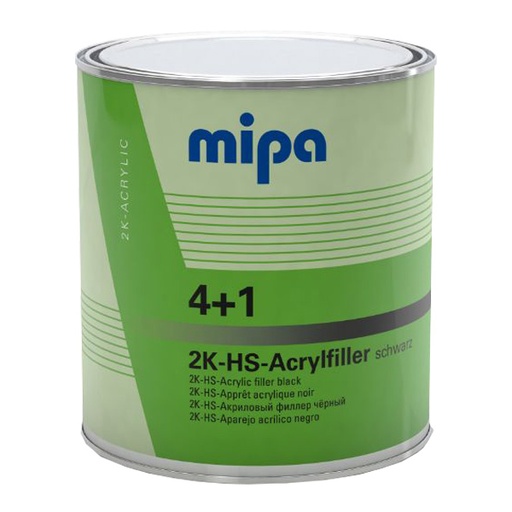 [228530004] Mipa 4+1 Acrylfiller 2K HS Black (3LT)