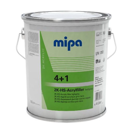 [228540002] 4+1 Acrylfiller 2K HS Grey (4LT)