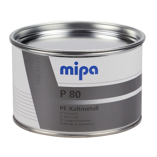 [288810000] P80 PE Hard Putty Incl Hardener (1KG)