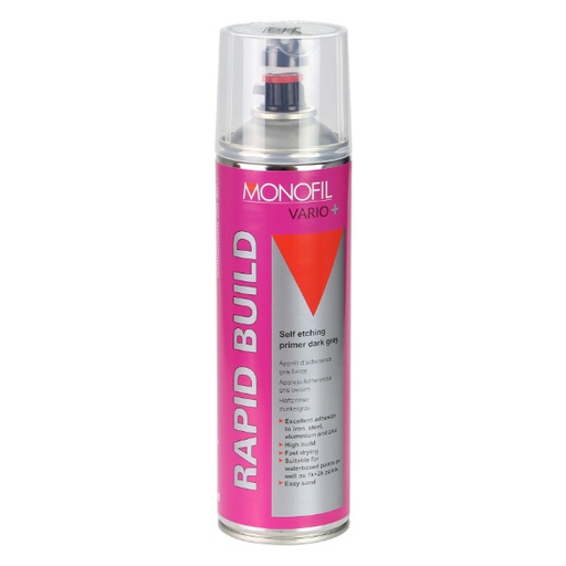 [913990021M] Monofil Vario+ Rapid Build Dark Grey (500ML)