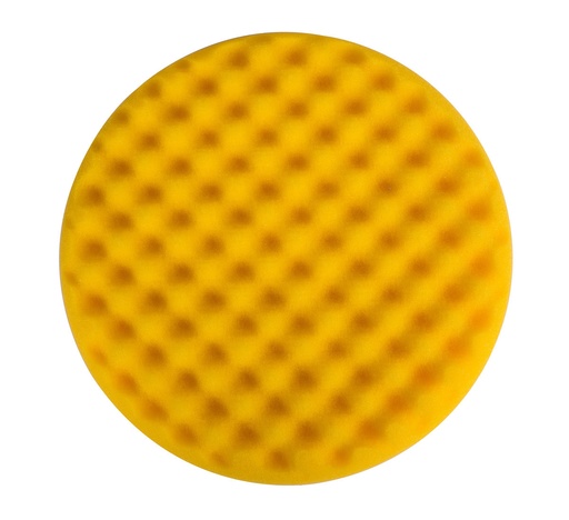 [7993415021] Polishing Foam Pad 150x25mm Yellow Waffle, 2/Pack