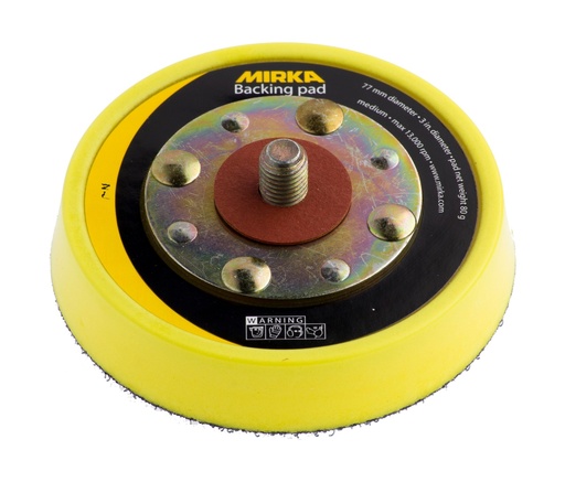 [8294791011] Backing Pad 77mm 5/16 Grip Medium"