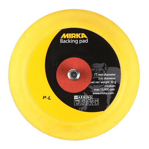 [8294791311] Backing Pad 77mm 1/4 Grip Medium"