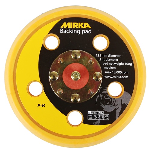 [8295192111] Backing Pad 125mm 5/16 Grip 5H Medium"