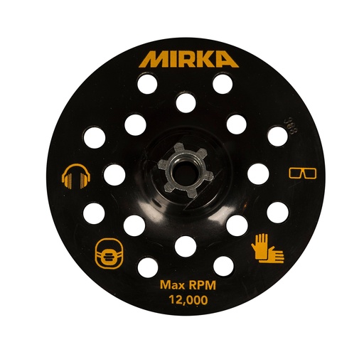 [9190153001] Backing Pad 125mm M14 Grip 17H for Suction Hood