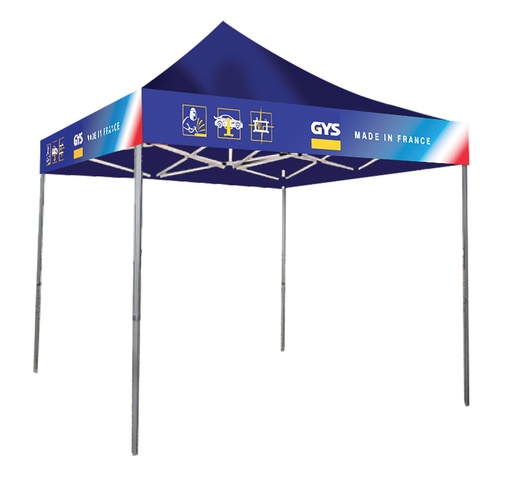 [098039] GYS MARQUEE 2 x 2m - WITHOUT SIDES