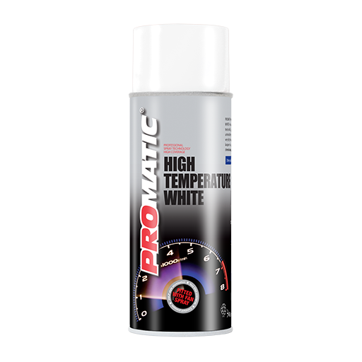 [HTW400] PROMATIC - WHITE HIGH TEMPERATURE AEROSOL (400ML)