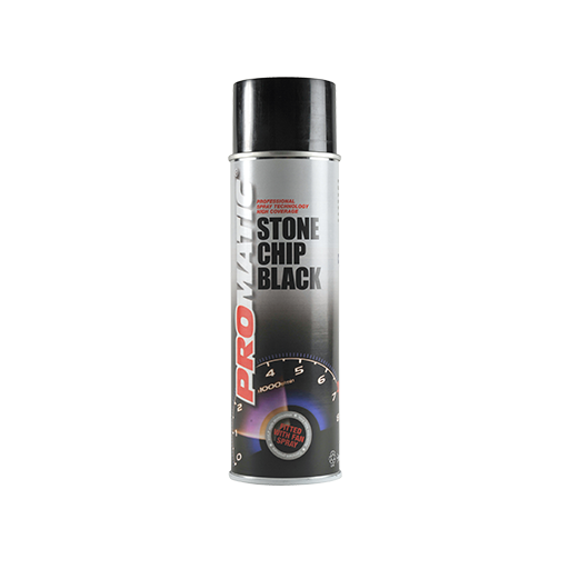 [SCB500] PROMATIC - STONECHIP BLACK AEROSOL (500ML)