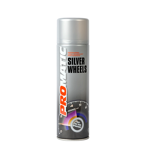 [WS500] PROMATIC - WHEEL SILVER AEROSOL (500ML)