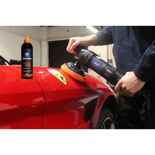 [3096/66] Cartec UK Rotary Polisher + FREE Rapid Cut 4000 500ml 