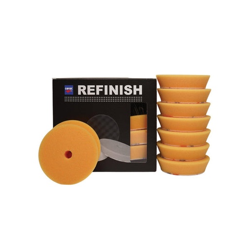 [RF2127] Box of 12 Yellow Orbital Compounding Pads 100mm 