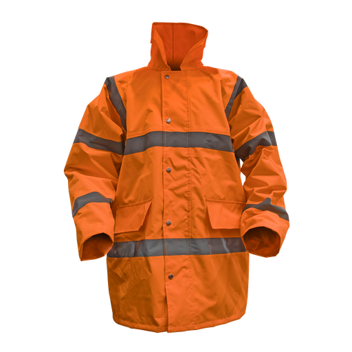 [806XLO] Worksafe® Hi-Vis Orange Jacket with Quilted Lining - X-Large
